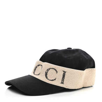 Gucci Gabardine Gucci Headband Baseball Hat L Black 1 of 9