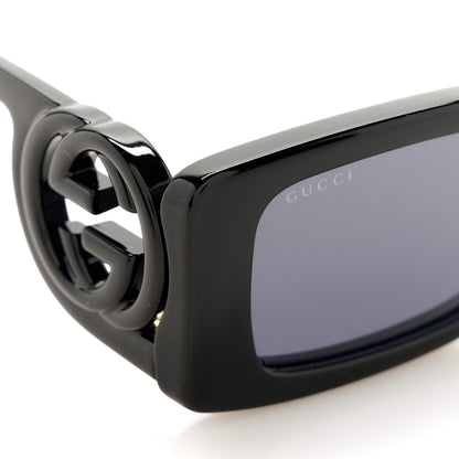 Gucci Acetate Chaise Rectangle Frame Sunglasses GG1325S Black 7 of 8