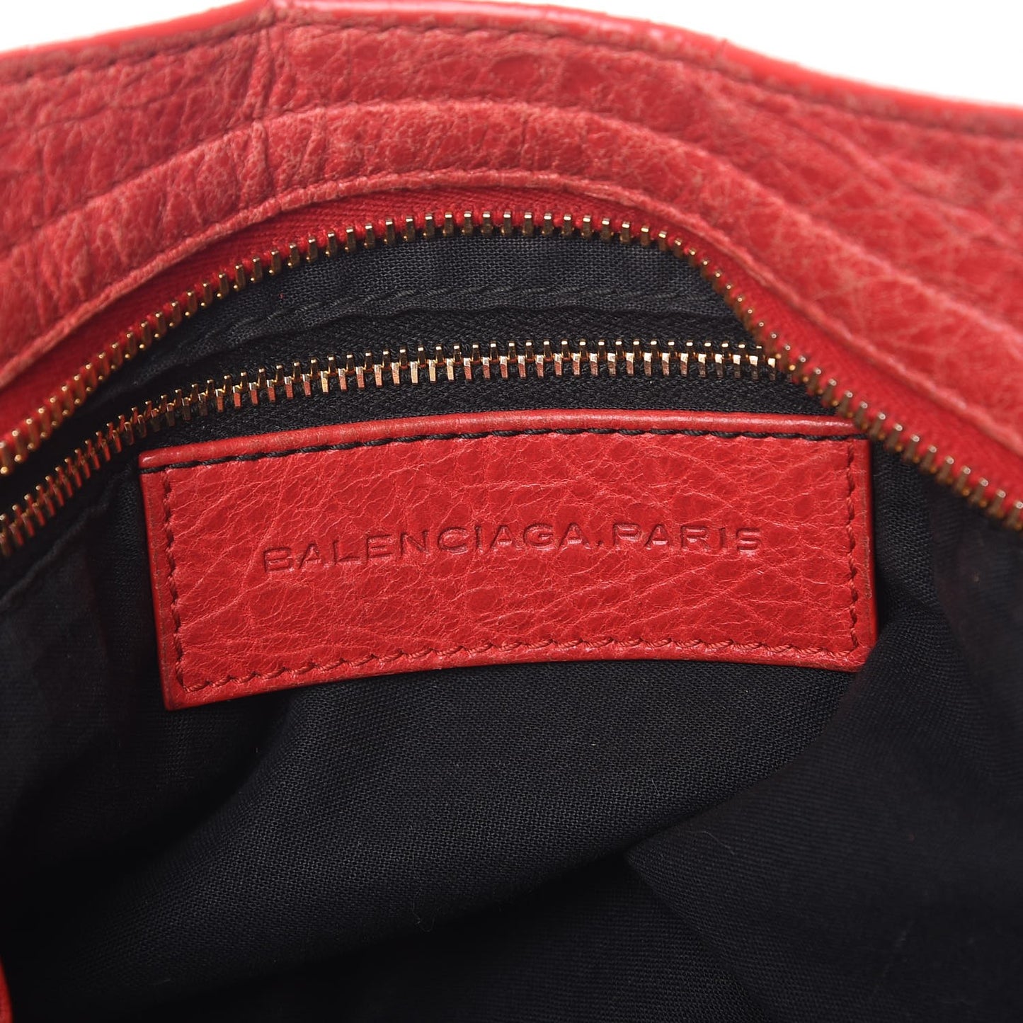 Agneau Giant 12 Gold Hardware City Rouge Cardinal