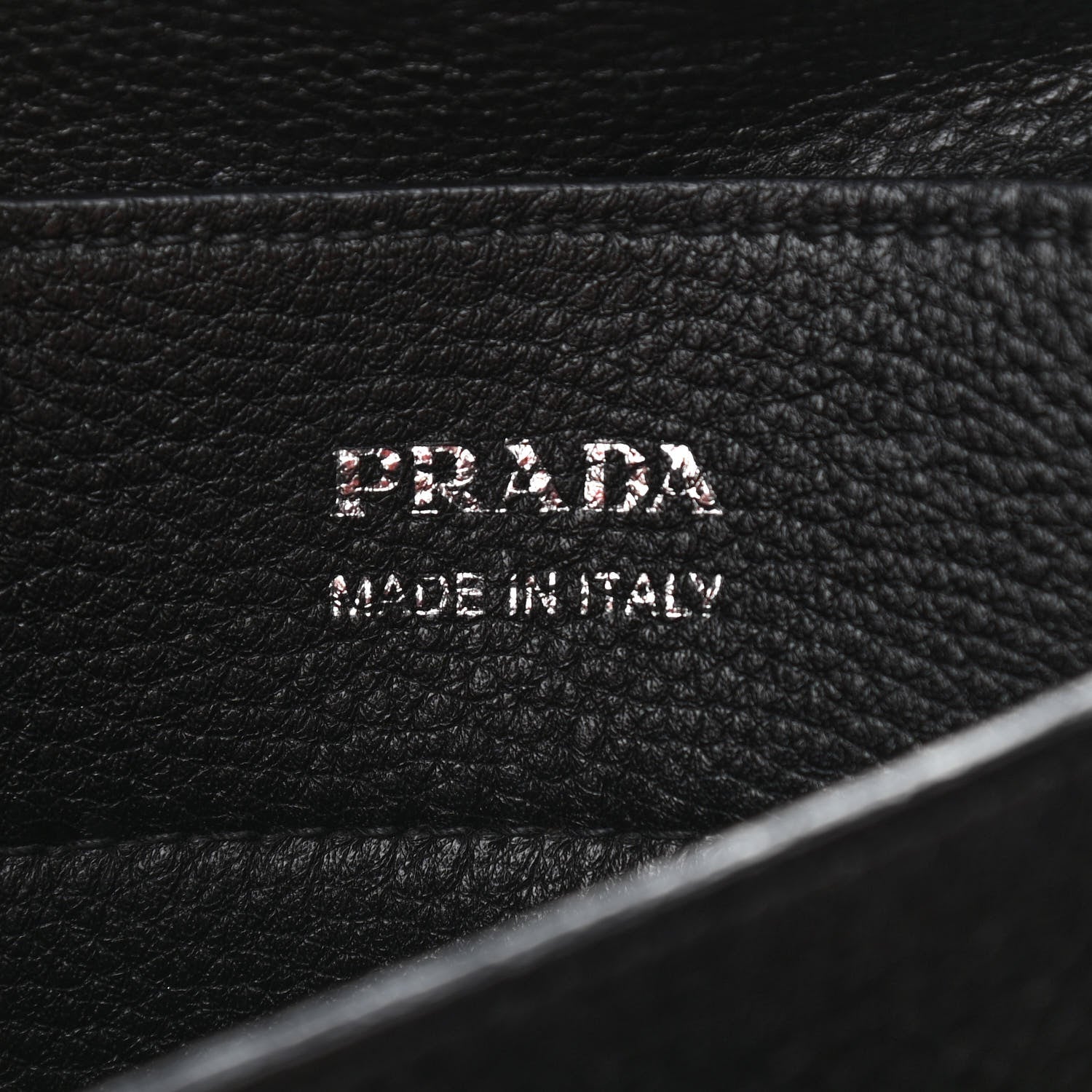 Prada Vitello Daino Small Double Bag Argilla Black 6 of 9