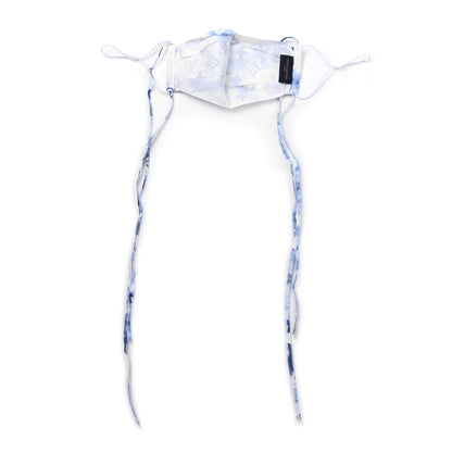 Louis Vuitton Monogram Tapestry Bandana Face Mask Blue 2 of 4