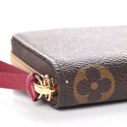 Louis Vuitton Monogram Clemence Wallet Fuchsia 12 of 14