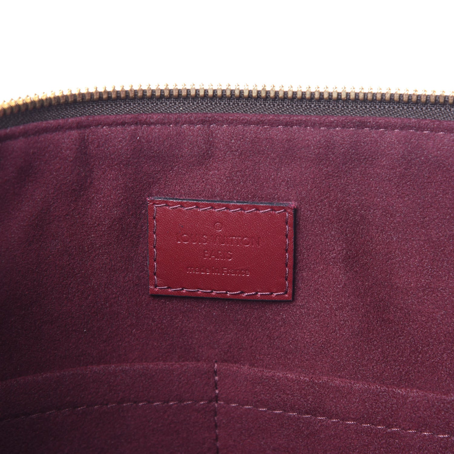 Louis Vuitton Monogram Flower Zipped Tote MM Bordeaux 6 of 10