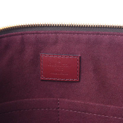 Louis Vuitton Monogram Flower Zipped Tote MM Bordeaux 6 of 10