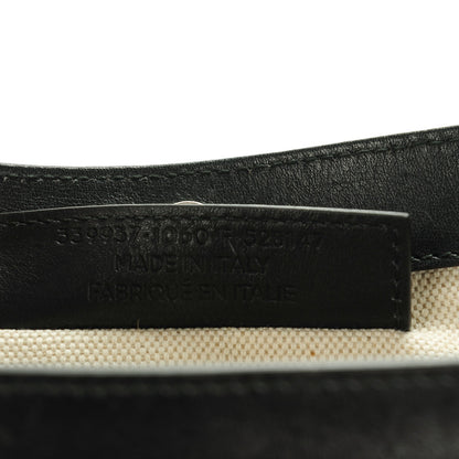 Balenciaga Cotton Canvas Pochette Crossbody Bag Black 7 of 7