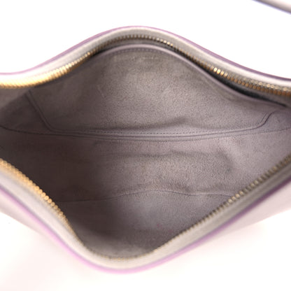 Celine Smooth Calfskin Ava Shoulder Bag Lavender Grey 5 of 8