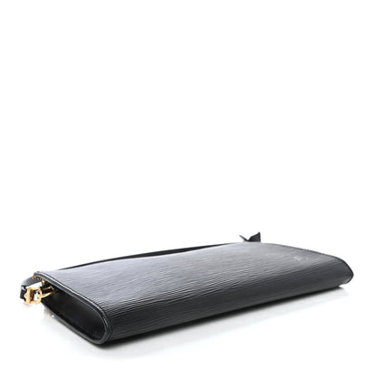 Louis Vuitton Epi Pochette Accessories 24 Black 3 of 4