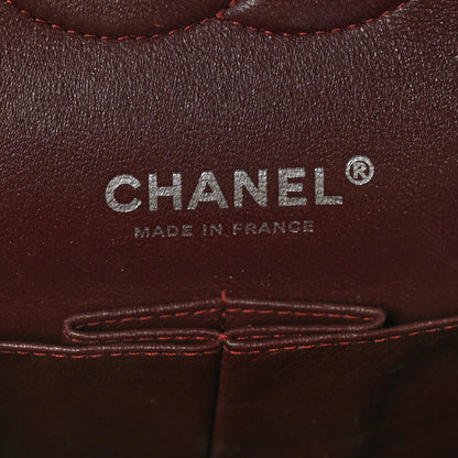 Chanel Lambskin Quilted Medium Double Flap Black 6 of 10