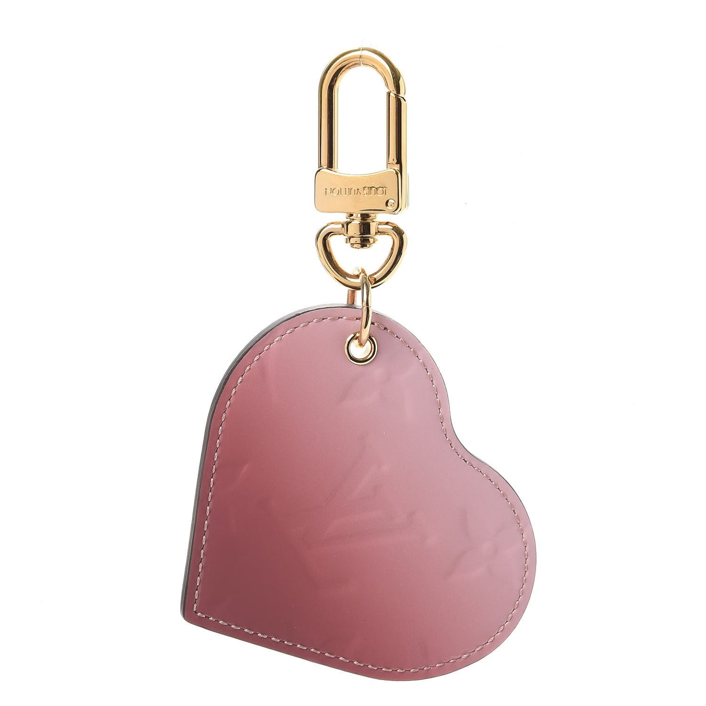 Vernis Degrade Heart Bag Charm Pink