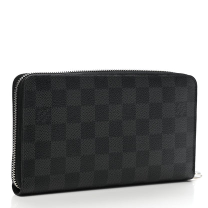 Louis Vuitton Damier Graphite Zippy Organizer Wallet 3 of 10