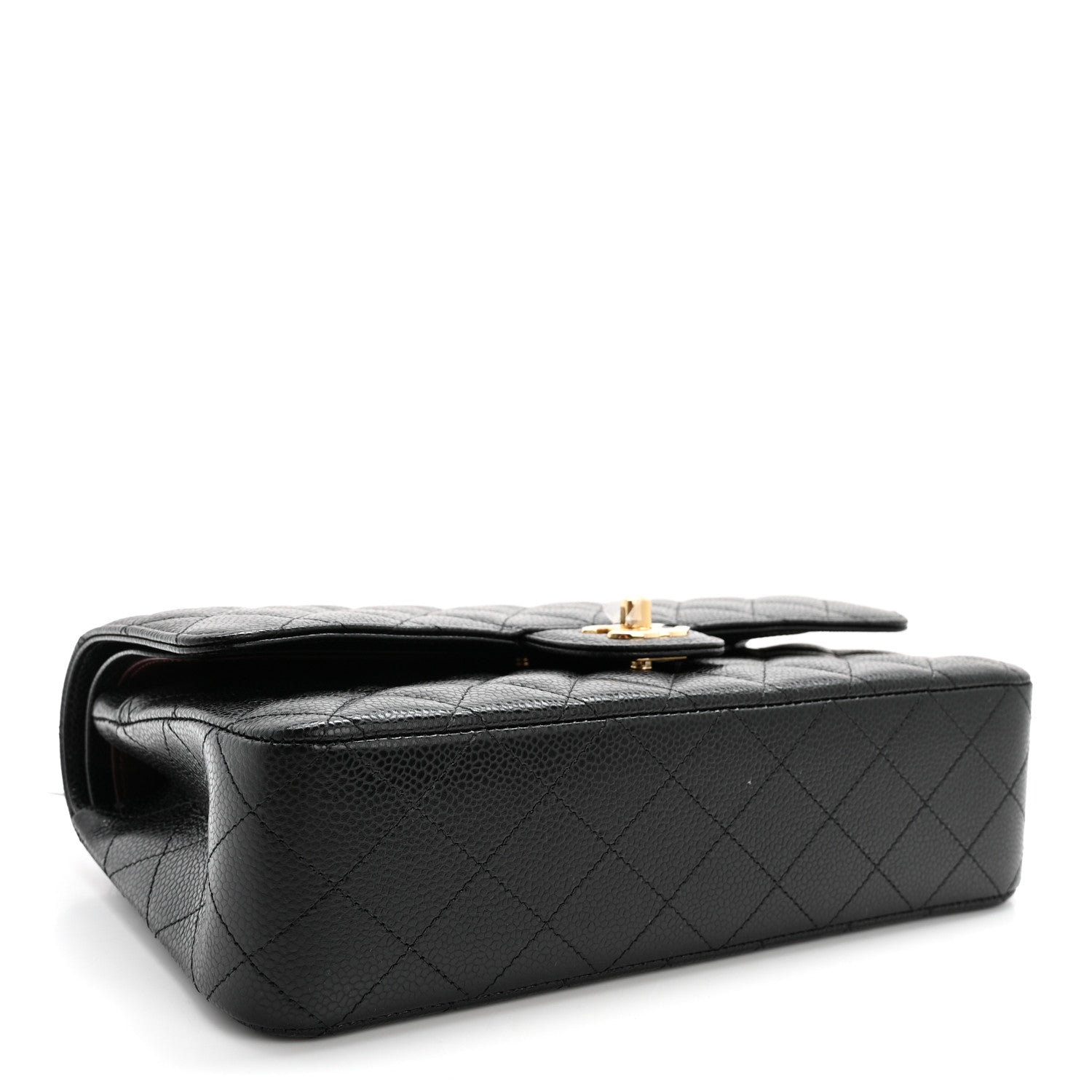 Chanel Caviar Quilted Medium Double Flap Black 4 of 11