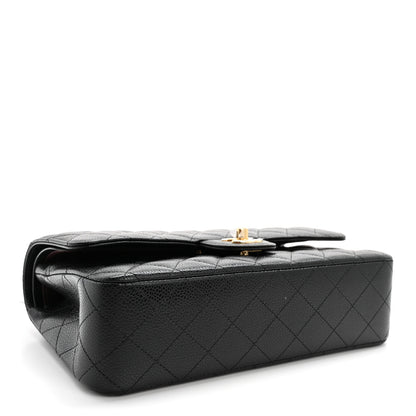 Chanel Caviar Quilted Medium Double Flap Black 4 of 11