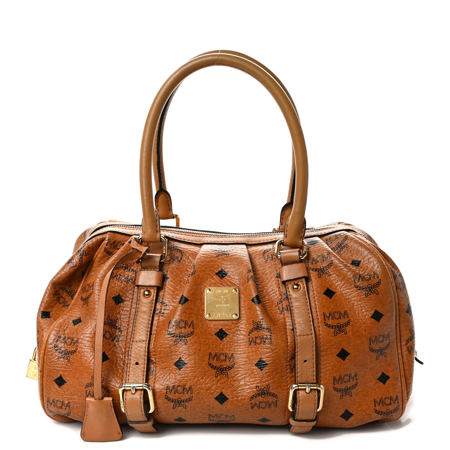 Visetos Boston Bag Cognac