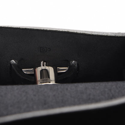 Hermes Toile Vache Calfskin Herbag 30 PM Backpack Black 9 of 9