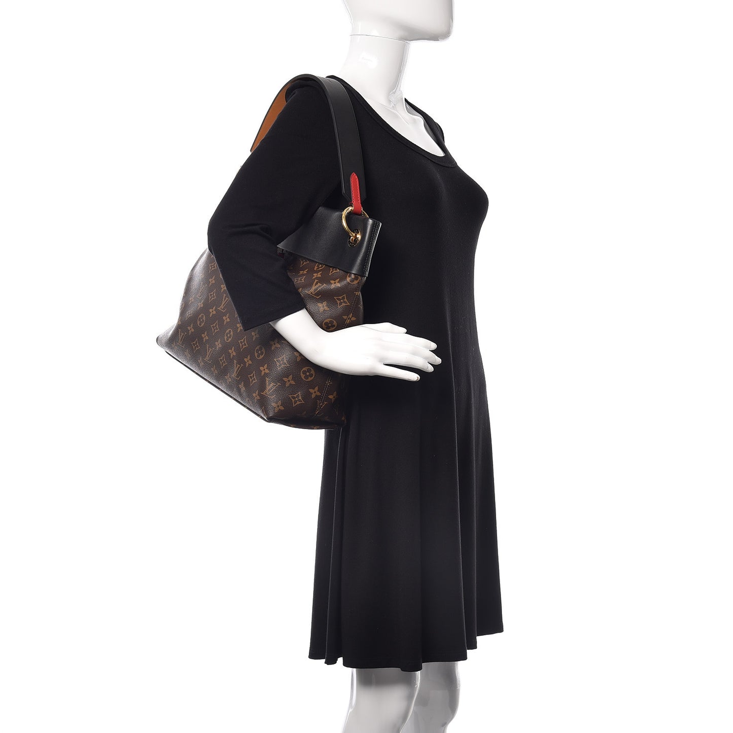 Monogram Tuileries Hobo Black