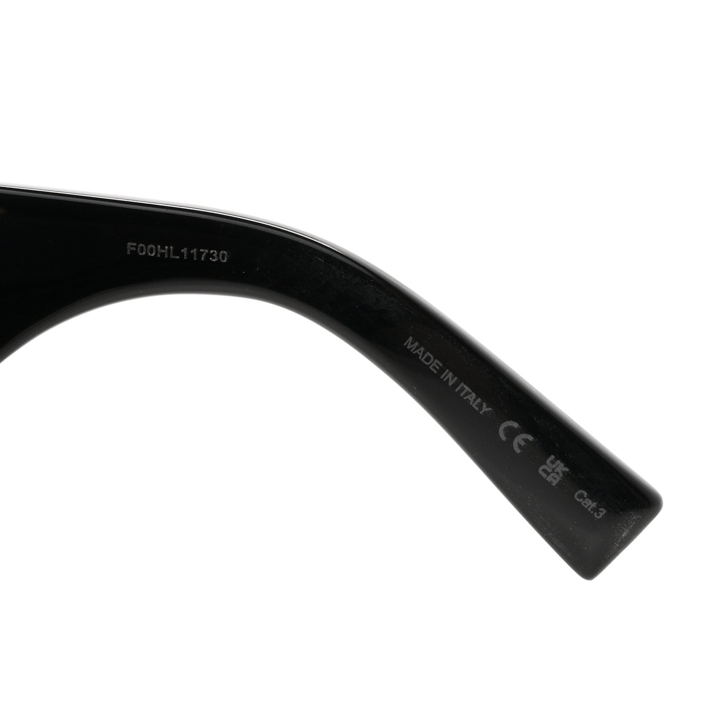 Acetate Blaze Sunglasses SL M119 Black
