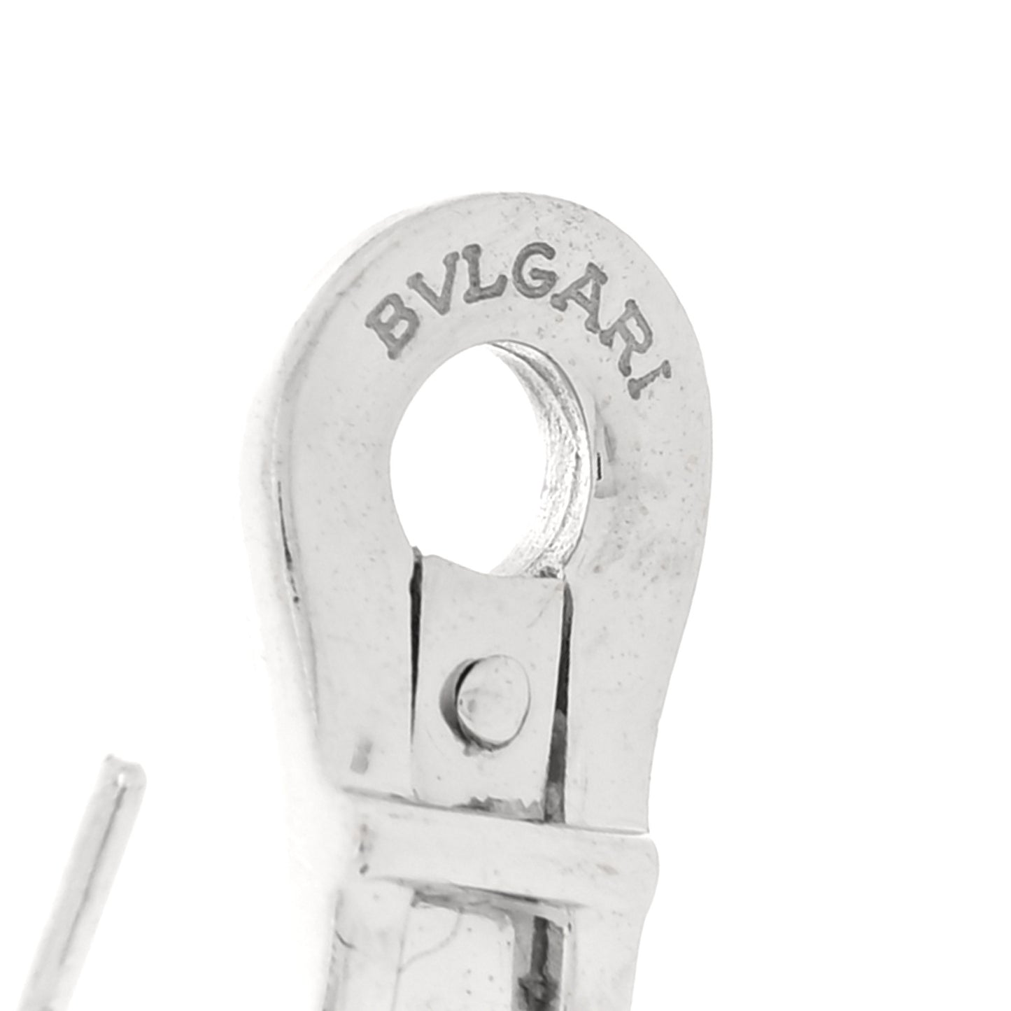 18K White Gold Diamond BVLGARI BVLGARI Drop Earrings