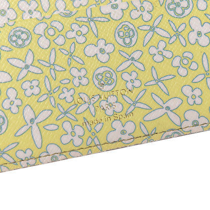 Louis Vuitton Monogram Fleuri Insolite Wallet Yellow 8 of 8
