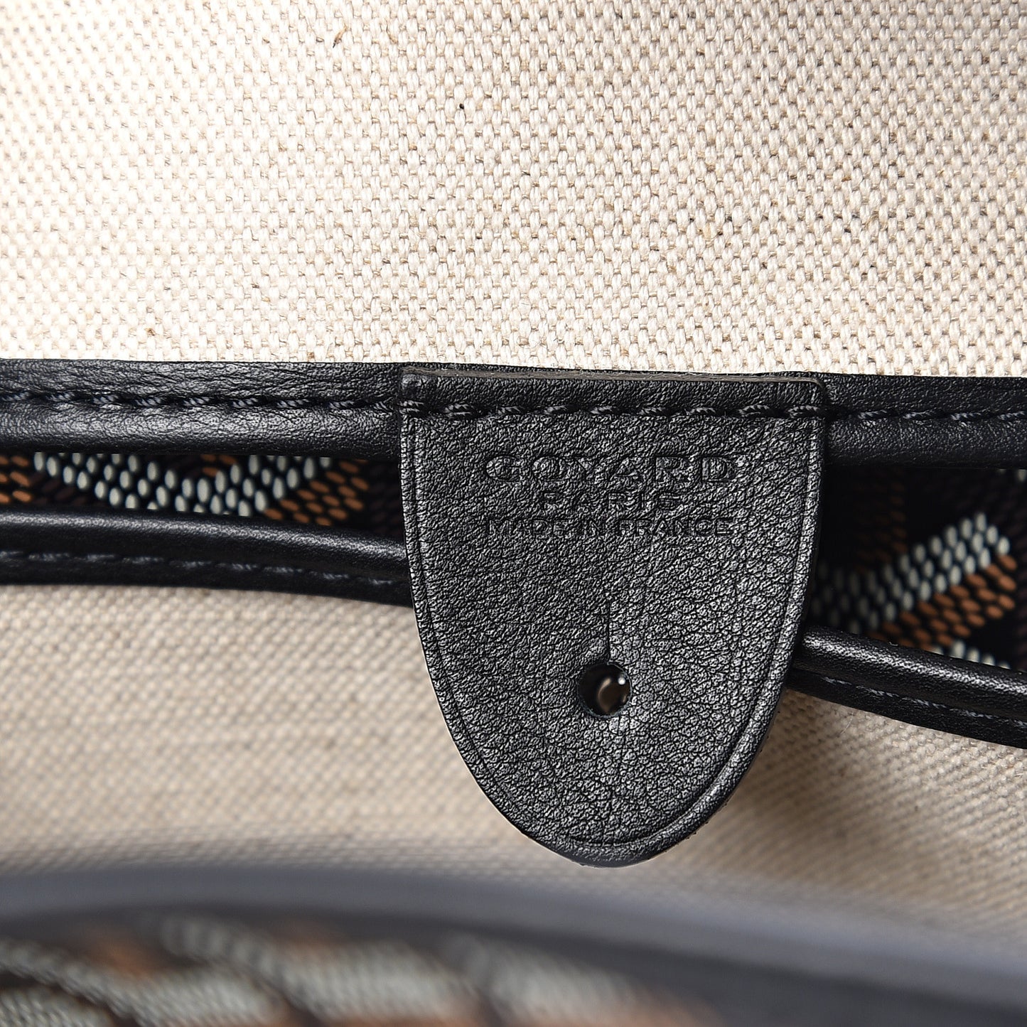 Goyardine Artois PM Black