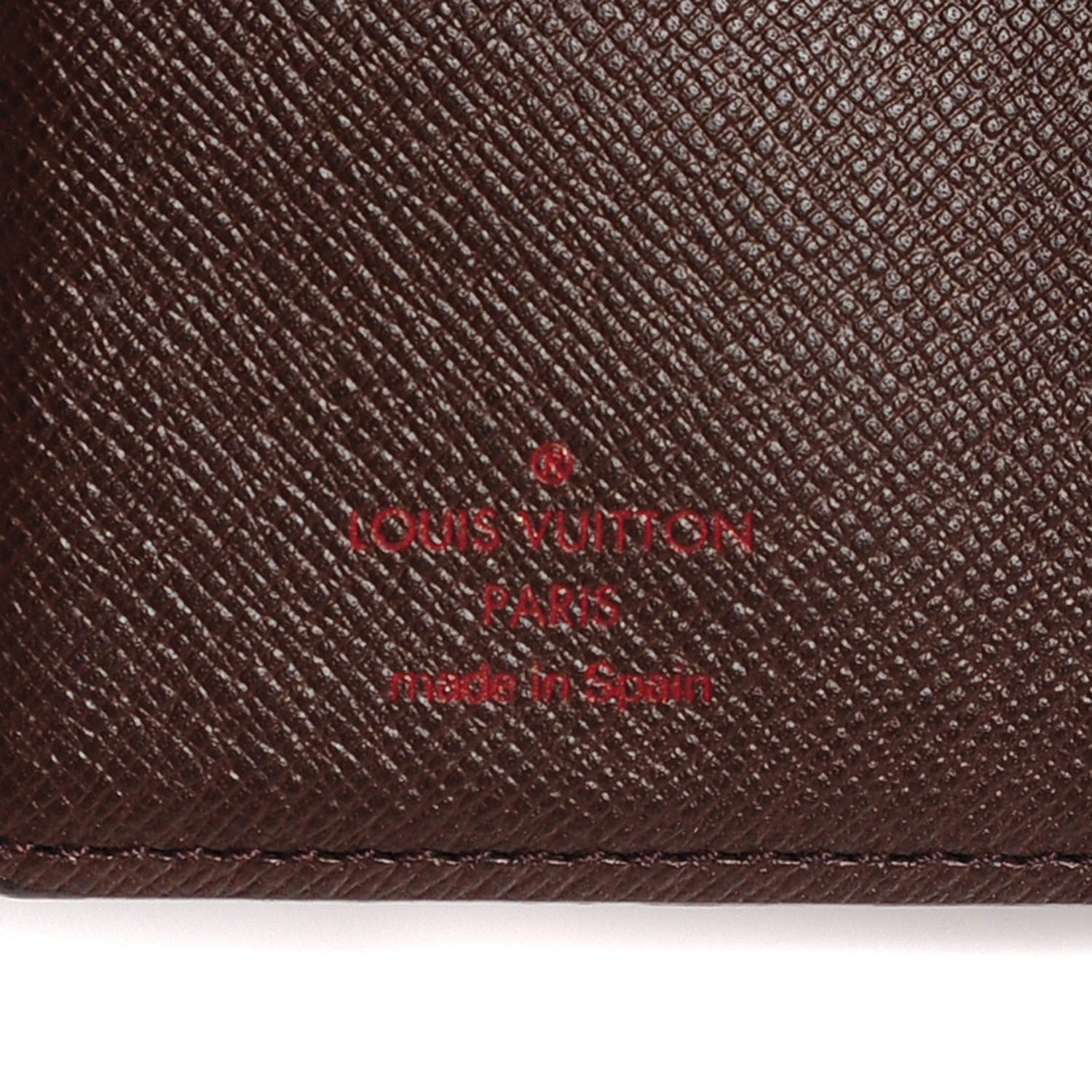 Louis Vuitton Damier Ebene Small Ring Agenda Cover 6 of 8