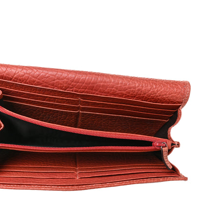 Gucci Monogram Continental Flap Wallet Coral 5 of 10