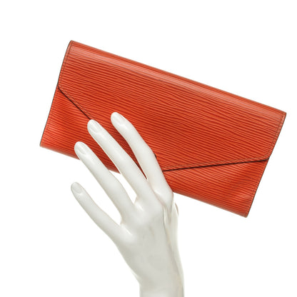 Louis Vuitton Epi Josephine Wallet Piment 2 of 7