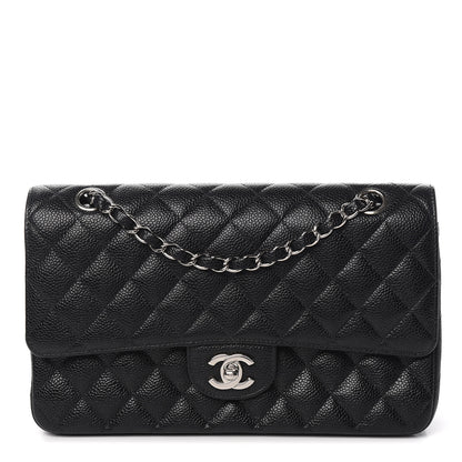 Chanel Caviar Quilted Medium Double Flap Black 1 of 10