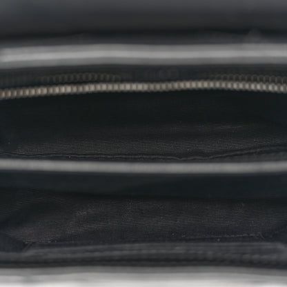 Saint Laurent Calfskin Y Quilted Monogram Toy Loulou Crossbody Bag Black 5 of 15