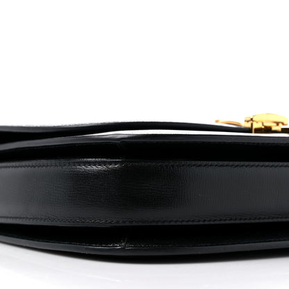 Gucci Azalea Calfskin Small Sylvie 1969 Flap Messenger Bag Black 9 of 11