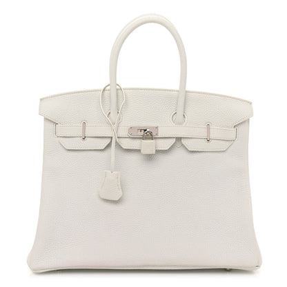 Hermes Togo Birkin 35 White 1 of 17