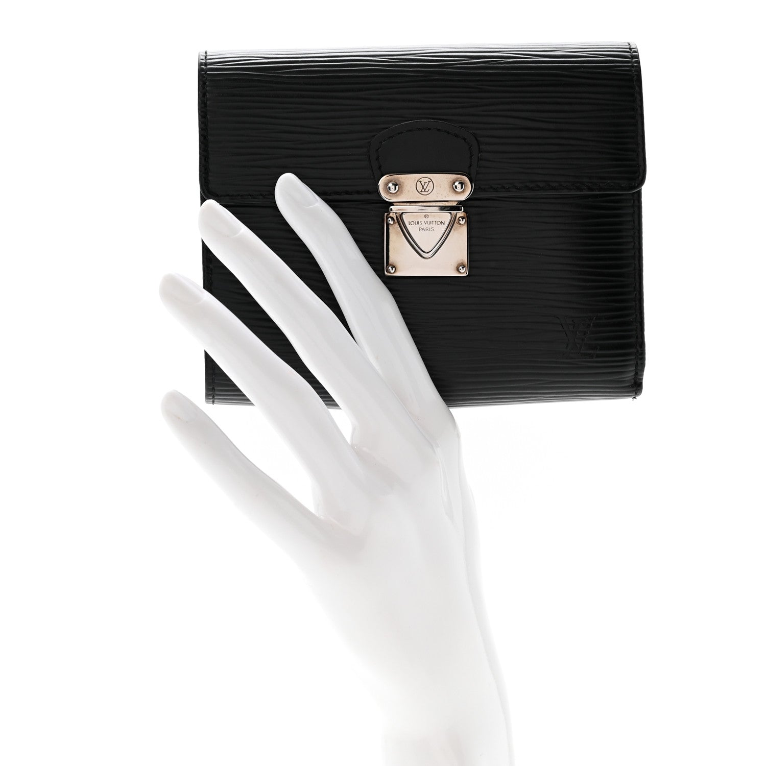 Louis Vuitton Epi Koala Wallet Black 2 of 6