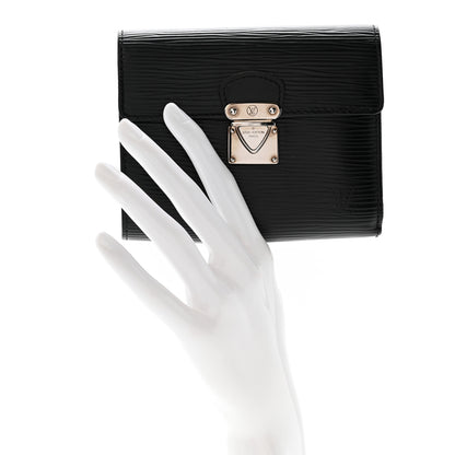 Louis Vuitton Epi Koala Wallet Black 2 of 6