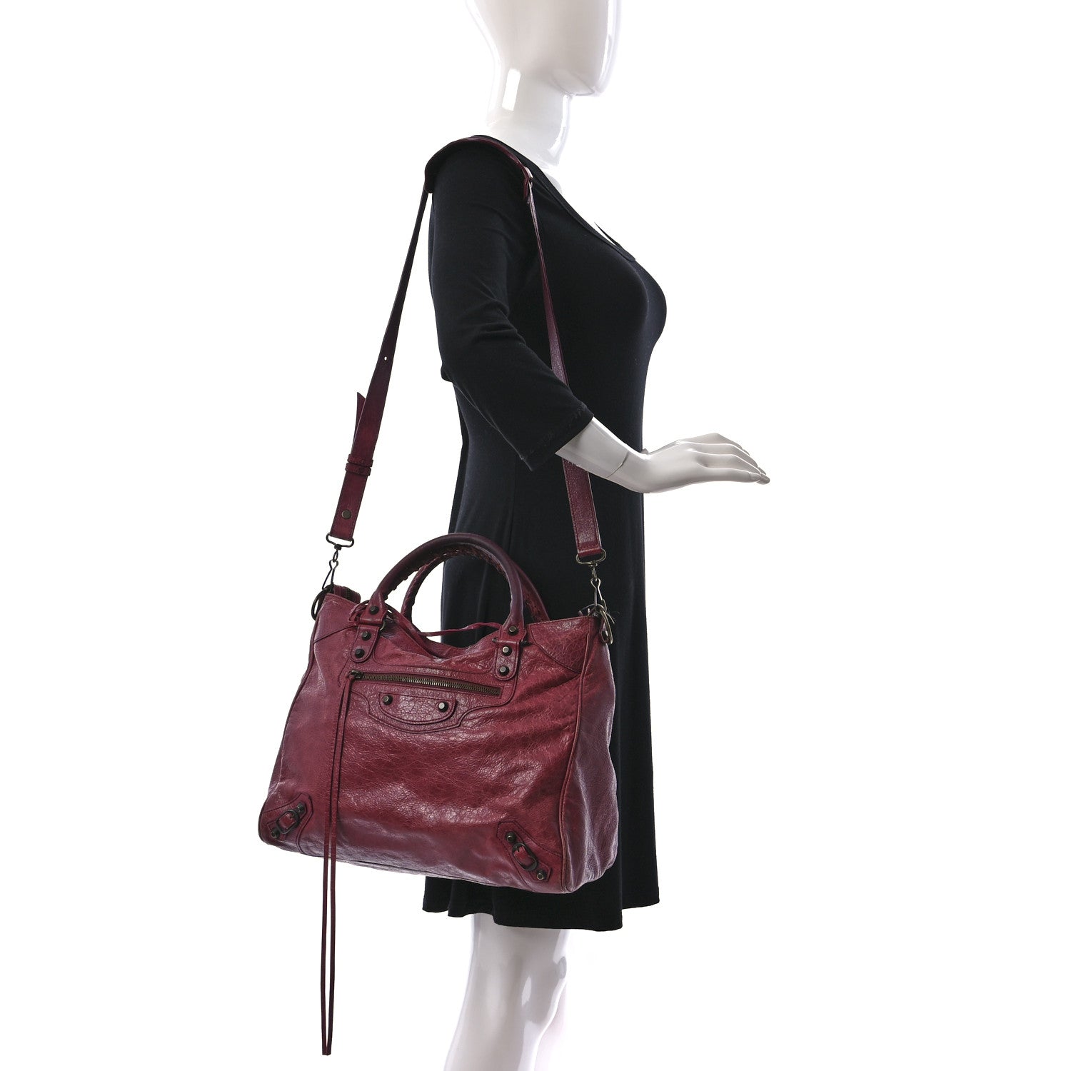 Balenciaga Agneau Classic Hardware Velo Cassis 2 of 13