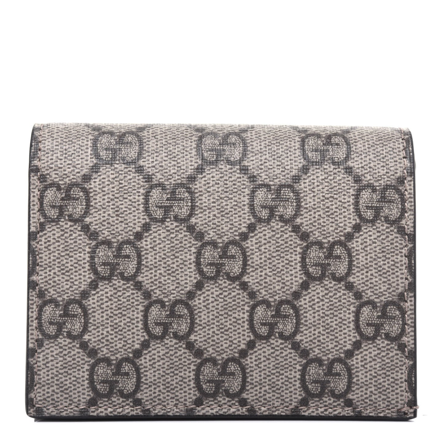 GG Supreme Monogram Card Case Beige