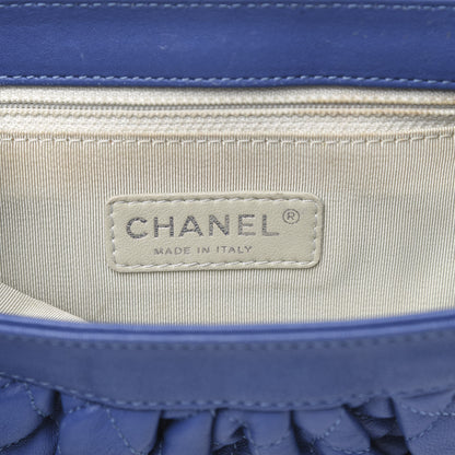Chanel Washed Lambskin Quilted Mini Chain Around Flap Blue 6 of 15