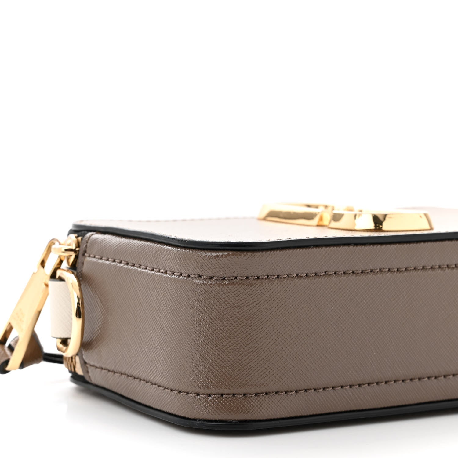 Marc Jacobs Saffiano Small Snapshot Camera Bag Sandcastle 10 of 11