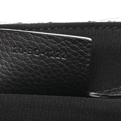 Christian Dior Oblique Jacquard Grained Calfskin Small Saddle Messenger Bag Beige Black 7 of 11