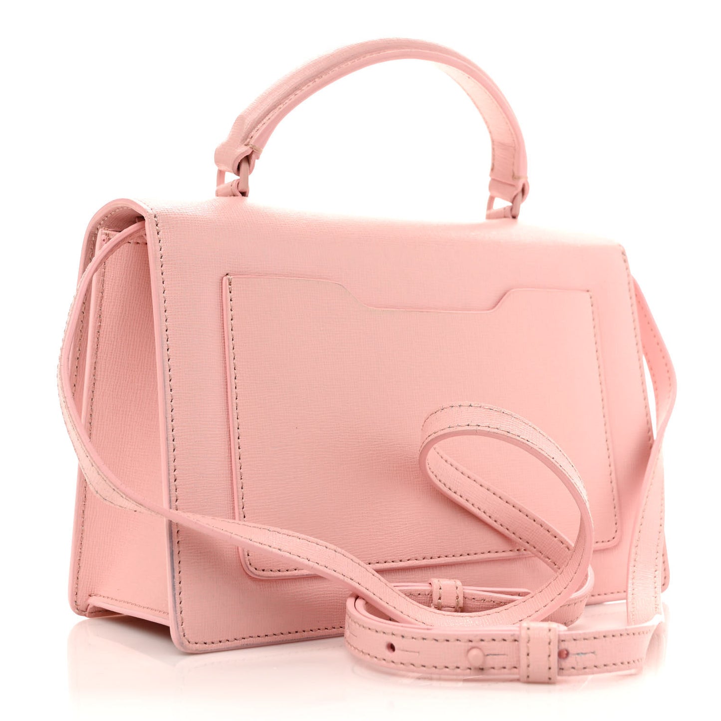 Saffiano Jitney 1.4 Top Handle Bag Pink