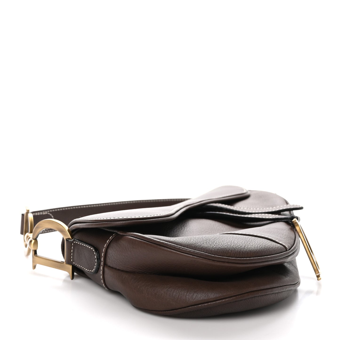 Calfskin Saddle Bag Brown