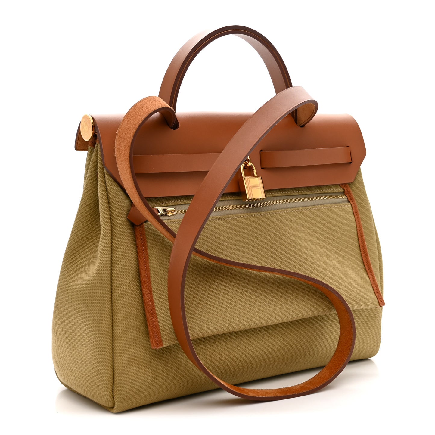 Military Toile Vache Hunter Herbag Zip Retourne 31 PM Poussiere Fauve