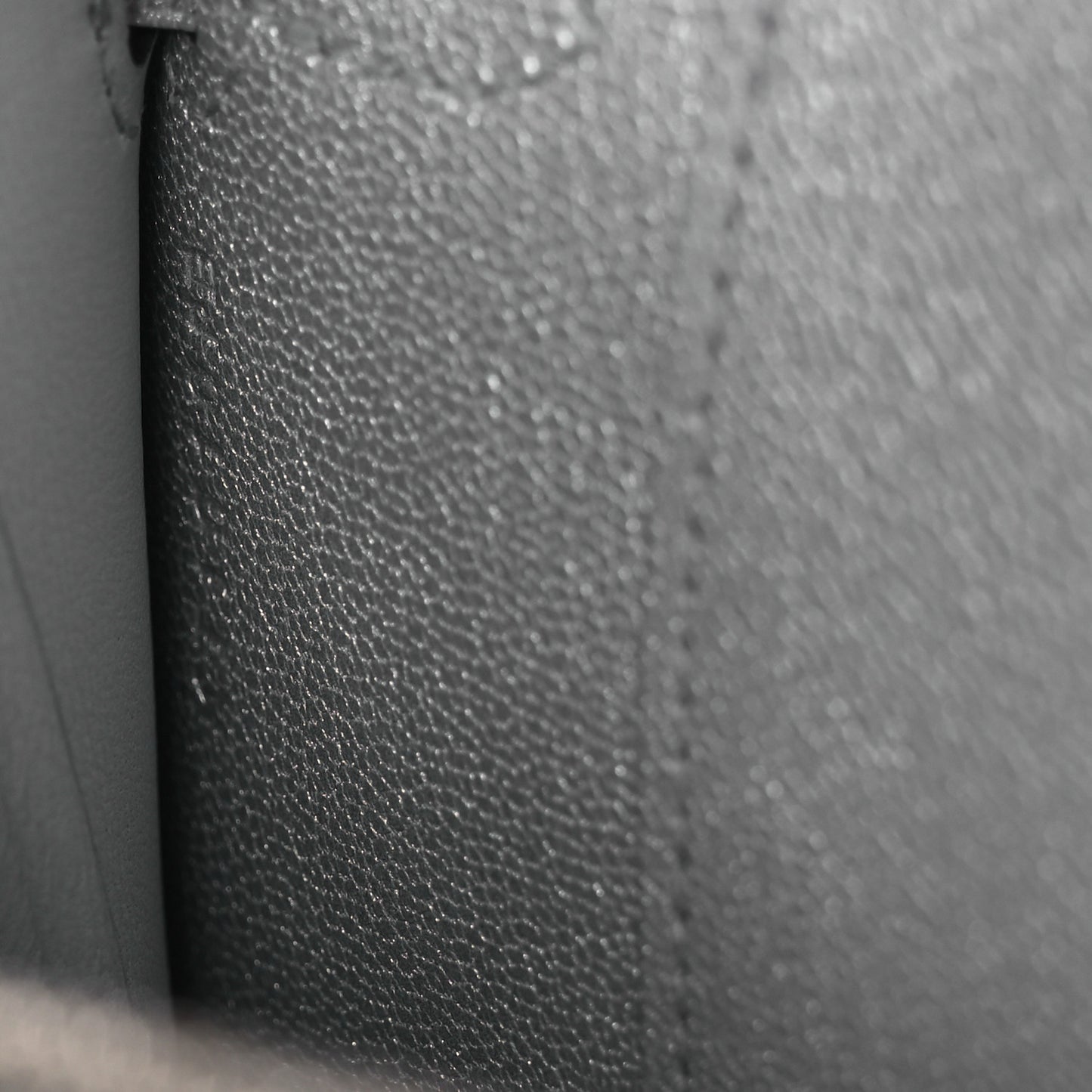 Metallic Chevre Chamkilight Kelly Wallet To Go Argent