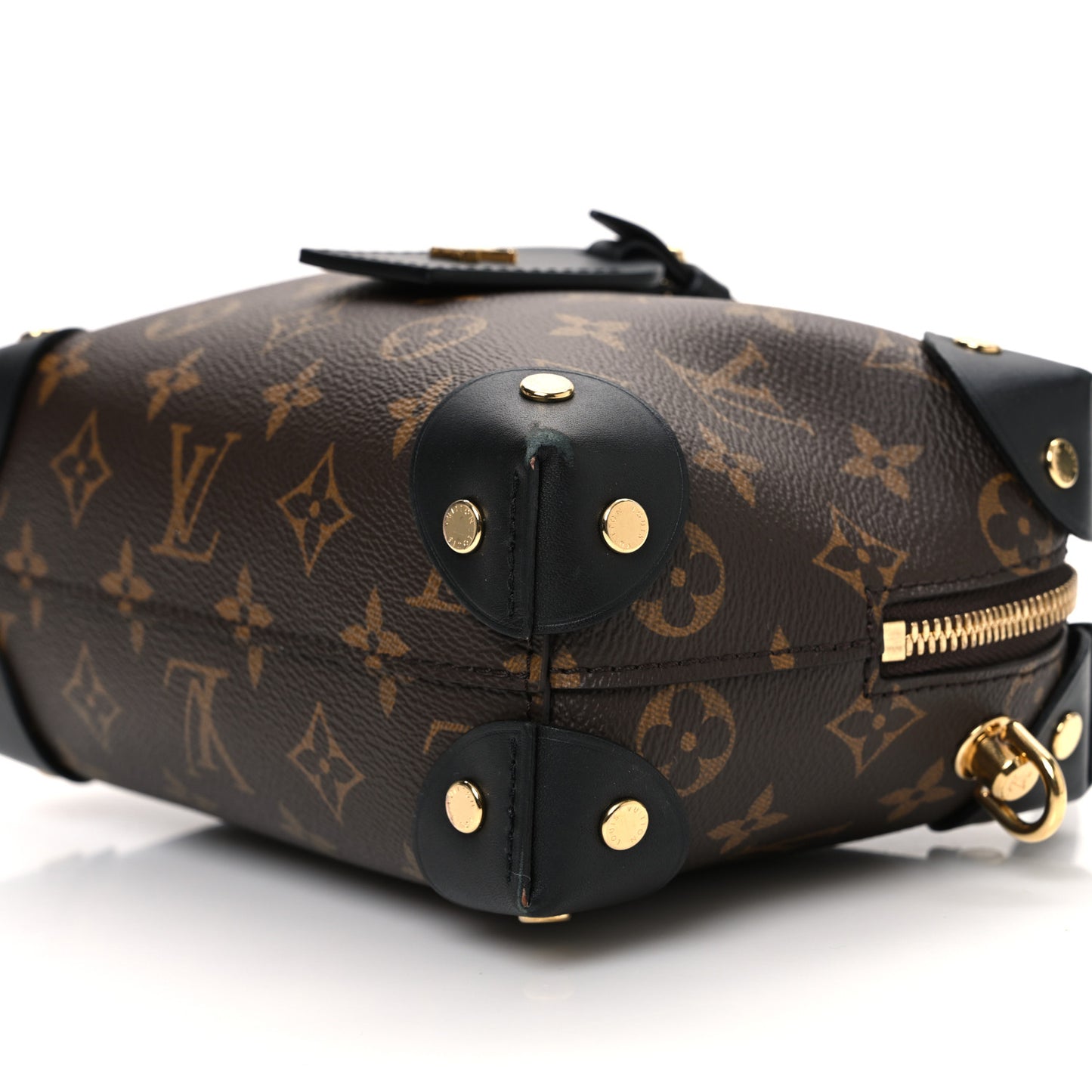 Monogram Petite Malle Souple Black