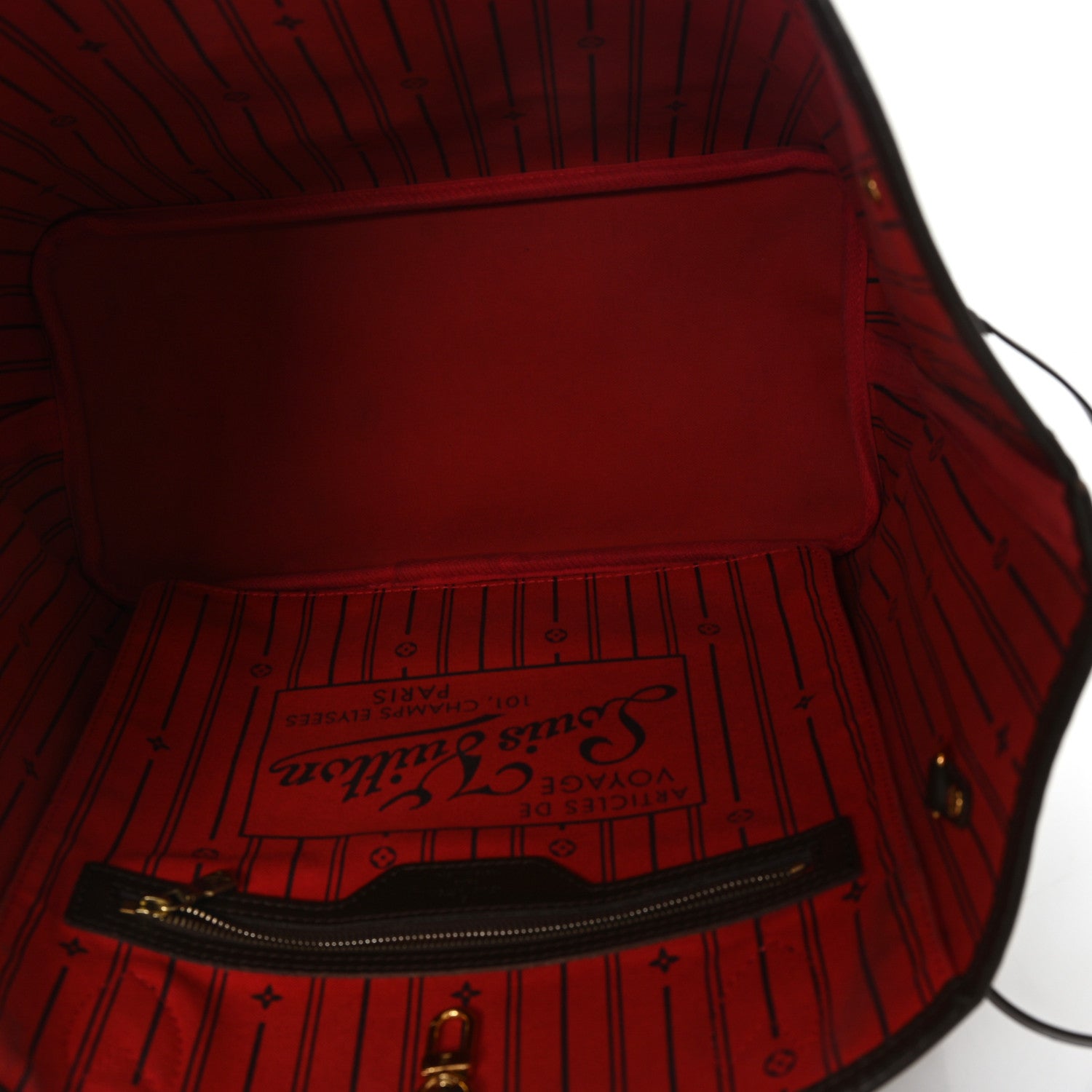 Louis Vuitton Damier Ebene Neverfull MM 5 of 11