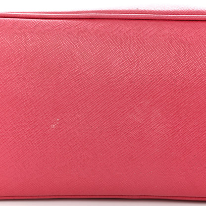 Prada Saffiano Lux Medium Promenade Tote Peonia 11 of 12