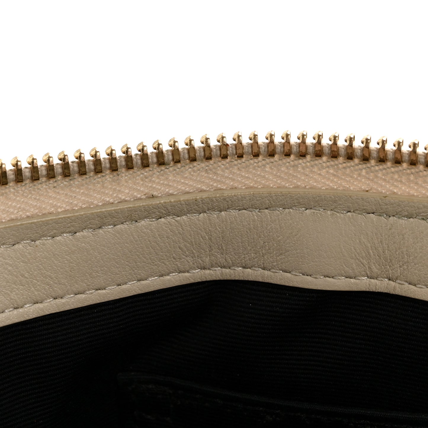 Calfskin Matelasse Monogram Cassandre Tablet Pouch Crema Soft