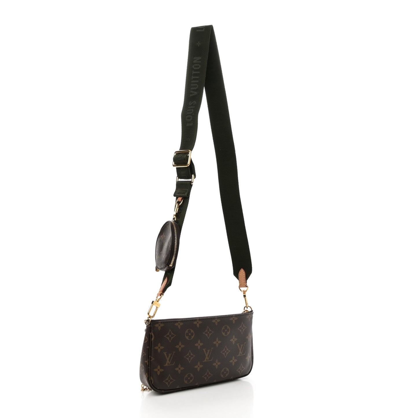 Monogram Multi Pochette Accessories Kaki
