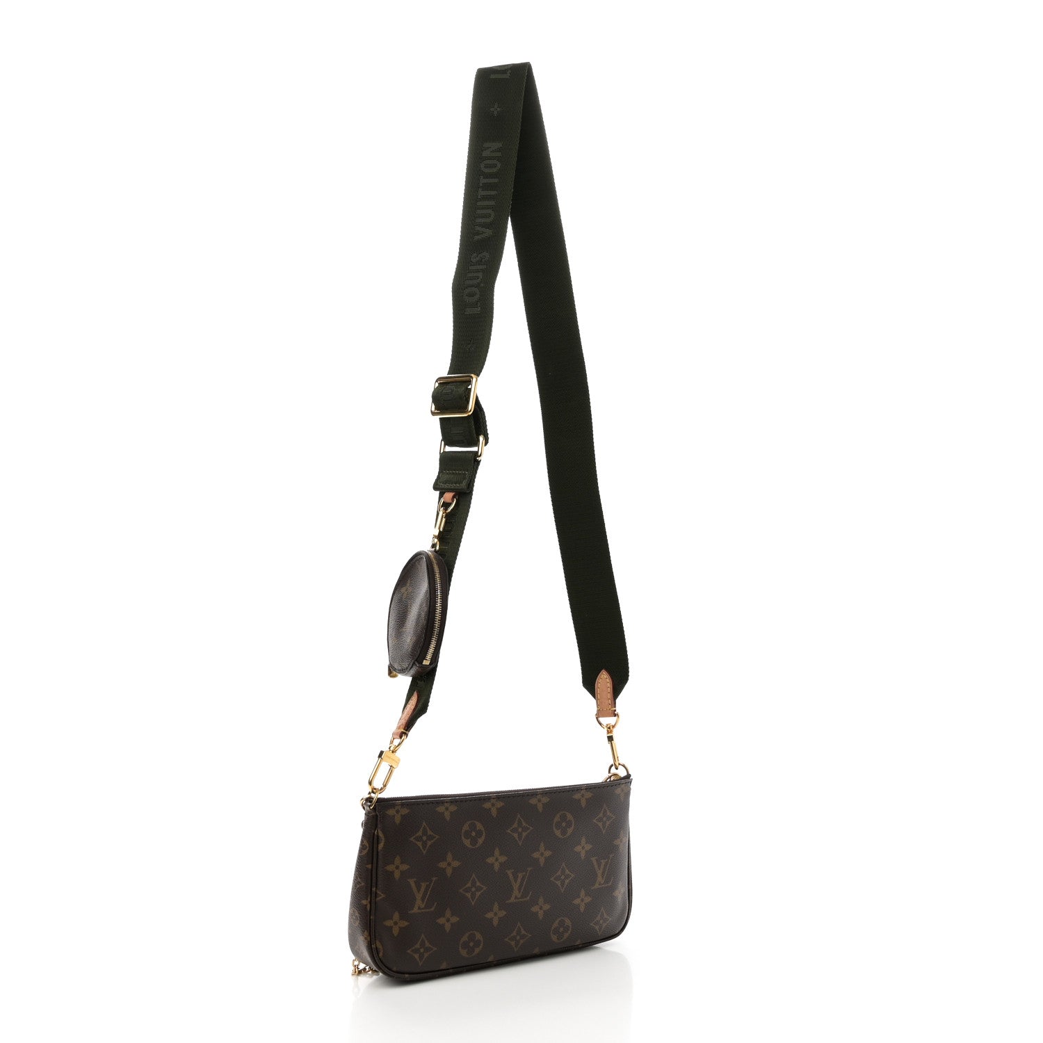 Louis Vuitton Monogram Multi Pochette Accessories Kaki 3 of 11