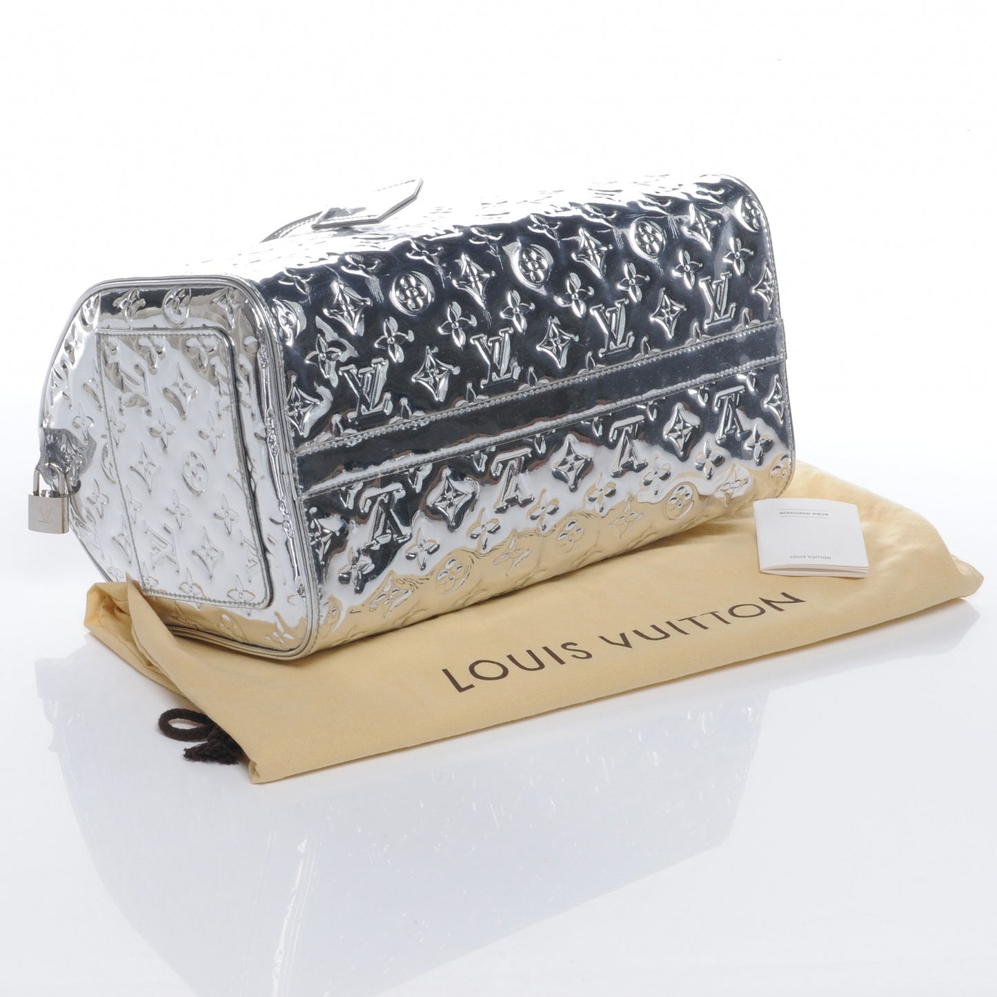 Monogram Miroir Speedy 35 Silver