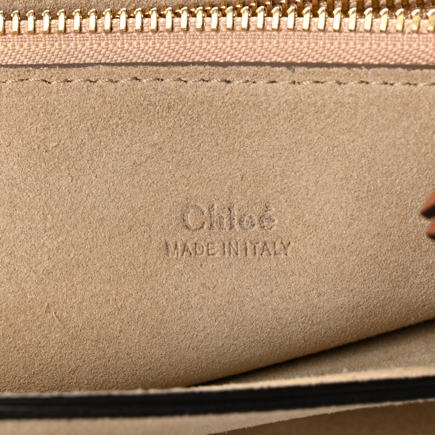 Chloe Smooth Calfskin Patchwork Medium Faye Shoulder Bag Light Tan 6 of 10