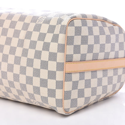 Louis Vuitton Damier Azur Speedy Bandouliere 30 8 of 12